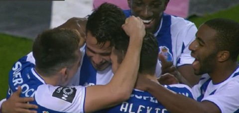 El primer gol de Reyes con el Porto